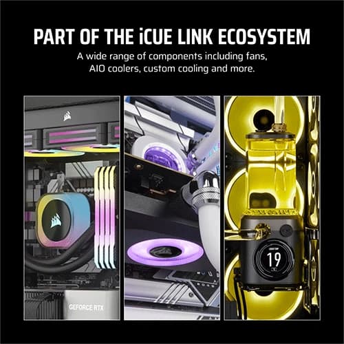 Corsair iCUE Link LX140-R RGB Expansion Single Pack Cabinet Fan